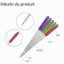 Lot de 60 Aiguilles de Machine à Coudre, aiguilles universelles pour machine à coudre Singer, Brother, Janome, Varmax, tailles H