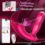 Vibromasseurs Feminin Clitoridien va et vient Succion & Vibration Sex Toys | 10 Modes Poussées & 10 Suceurs Modes Silencieux God