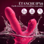Vibromasseurs Feminin Clitoridien va et vient Succion & Vibration Sex Toys | 10 Modes Poussées & 10 Suceurs Modes Silencieux God