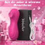 Vibromasseurs Feminin Clitoridienne Sex Toýs Femme 10 Modes de Sucer | Sextoyse Femme Clitoridienne Stimulateur clitoridien à S