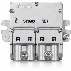 cablepelado – Répartiteur Répartiteur 3 sorties 8.5/7.5 DB