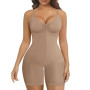 SHAPERX Body Gainant Femme Zip + Crochets – Ventre Plat Fort Maintien, Facile à Enfiler, Sculptant Taille & Hanches, Invisible s