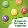 SKITTLES Crazy Sours Bonbons au goût Fruits acidulés Sachet 152g | Bonbons acidulés aux fruits qui réveillent vos papilles, le p