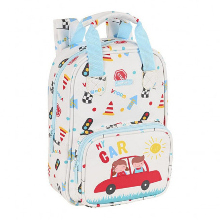 Cartable Safta My car Blanc Multicouleur (20 x 28 x 8 cm) 21,99 €