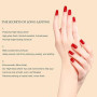 Vishine 16ml Vernis Semi Permanent à Ongles Couche de Base et de Finition Top Coat UV LED Nail Art Design Soak Off Gel Manucure
