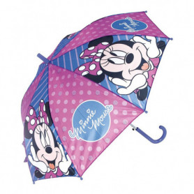 Parapluie Automatique Minnie Mouse Lucky Bleu Rose (Ø 84 cm) 37,99 €