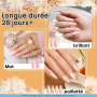 Phoenixy Vernis Semi Permanent 60PCS Vernis Gel UV Semi Permanent | 54 Couleurs Kit Ongle Gel pour Débutants avec Base et Top Co