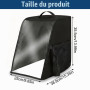 Housse de protection pour Thermomix TM7, Étui de protection étanche à l'eau et à la poussière avec fenêtre transparente, concept
