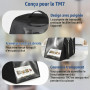 Housse de protection pour Thermomix TM7, Étui de protection étanche à l'eau et à la poussière avec fenêtre transparente, concept