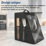 Housse de protection pour Thermomix TM7, Étui de protection étanche à l'eau et à la poussière avec fenêtre transparente, concept