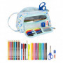 Trousse Scolaire avec Accessoires Moos Lovely Bleu clair (32 Pièces) 28,99 €