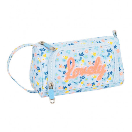 Trousse d'écolier Moos Lovely Bleu clair (20 x 11 x 8.5 cm) 23,99 €