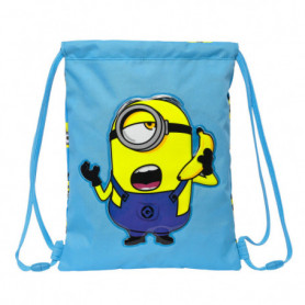 Sac à dos serré par des ficelles Minions Minionstatic Bleu (26 x 34 x 1 cm) 25,99 €