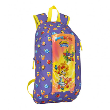 Sac à dos enfant SuperThings Guardians of Kazoom Mini Violet Jaune (22 x 39 x 10 33,99 €