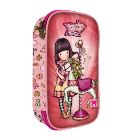 Pochette crayons Gorjuss Carousel Saumon (45 Pièces) 45,99 €