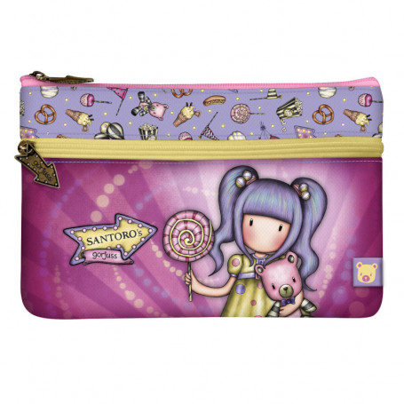 Trousse d'écolier Gorjuss First prize Lila (23.4 x 15.5 x 1.5 cm) 22,99 €