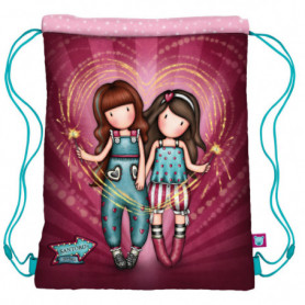 Sac à dos serré par des ficelles Gorjuss Fireworks Bordeaux (34 x 45 x 1 cm) 30,99 €