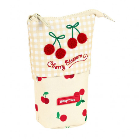 Trousse Gobelet Safta Cherry Beige (8 x 19 x 6 cm) 24,99 €