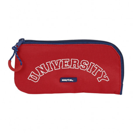 Trousse d'écolier Safta University Rouge Blue marine (23 x 11 x 1 cm) 17,99 €