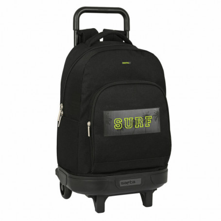 Cartable à roulettes Safta Surf Noir (33 x 45 x 22 cm) 61,99 €