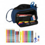 Trousse Scolaire avec Accessoires BlackFit8 Urban Noir Blue marine (32 Pièces) 28,99 €