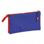 Trousse Fourre-Tout Triple Atlético Madrid Rouge Blue marine (22 x 12 x 3 cm) 21,99 €