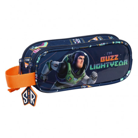 Trousse Fourre-Tout Double Buzz Lightyear Blue marine (21 x 8 x 6 cm) 21,99 €