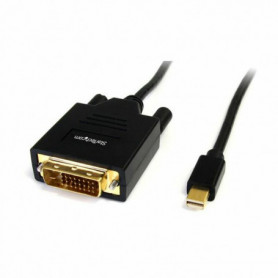 Adaptateur Mini DisplayPort vers DVI Startech MDP2DVIMM6      (1,8 m) Noir 44,99 €