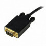Adaptateur DisplayPort vers VGA Startech DP2VGAMM6B      (1,8 m) Noir 1.8 m 46,99 €