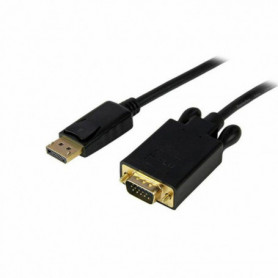 Adaptateur DisplayPort vers VGA Startech DP2VGAMM10B     3 m Noir 50,99 €