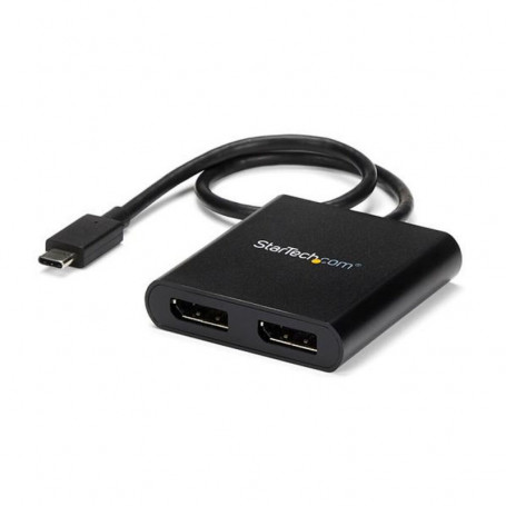 Adaptateur USB C vers DisplayPort Startech MSTCDP122DP     Noir 109,99 €