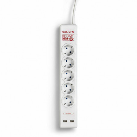 Réglette Salicru SAFE 5+ USB Blanc 53,99 €