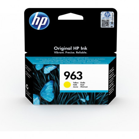 Cartouche d'encre originale HP 963 Jaune 36,99 €