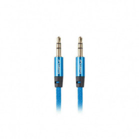 Câble Audio Jack (3,5 mm) Lanberg CA-MJMJ-10CU-0010-BL Bleu 1 m 26,99 €