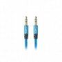 Câble Audio Jack (3,5 mm) Lanberg CA-MJMJ-10CU-0010-BL Bleu 1 m 26,99 €