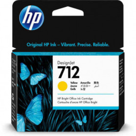 Cartouche d'encre originale HP 712 Jaune 49,99 €