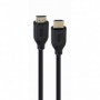 Câble HDMI GEMBIRD 8K Ultra HD Prise Mâle/Prise Mâle Noir 25,99 €