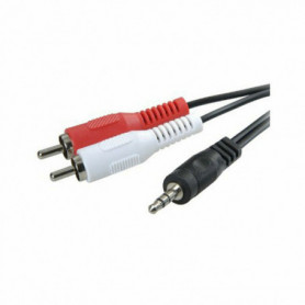 Câble Audio Jack vers 2 RCA 3GO CA101 (2 m) Noir 13,99 €