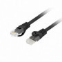 Câble Réseau Rigide UTP 6ème Catégorie Lanberg PCU6-10CU-0200-BK 13,99 €