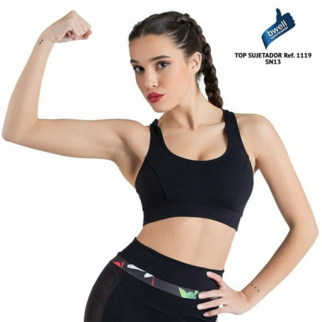 Haut de Sport pour Femme Happy Dance 1119 (Taille 46) Noir 36,99 €