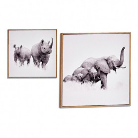 Cadre Avec cadre animaux Bois Contre-plaqué (31 x 2 x 31 cm) 24,99 €