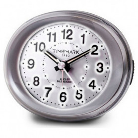 Réveil Analogique Timemark Argenté (9 x 9 x 5,5 cm) 18,99 €