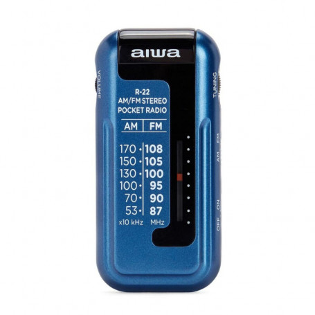 Radio transistor Aiwa R22BL Bleu AM/FM Mini 53,99 €