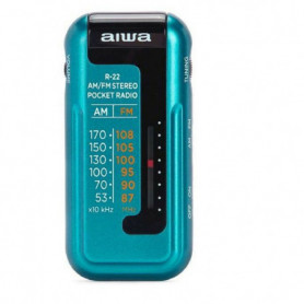 Radio transistor Aiwa R22TQ Turquoise AM/FM 60,99 €