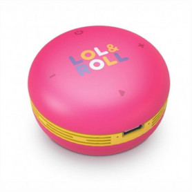 Haut-parleurs bluetooth portables Energy Sistem Lol&Roll Pop Kids Rose 5 W 500 m 31,99 €