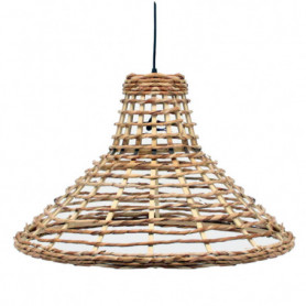 Suspension DKD Home Decor Marron Rotin 50 W (56 x 56 x 34 cm) 290,99 €