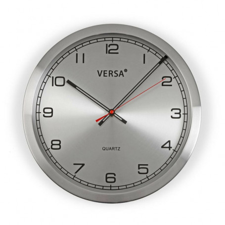 Horloge Murale Versa Aluminium (4,1 x 30 x 30 cm) 36,99 €