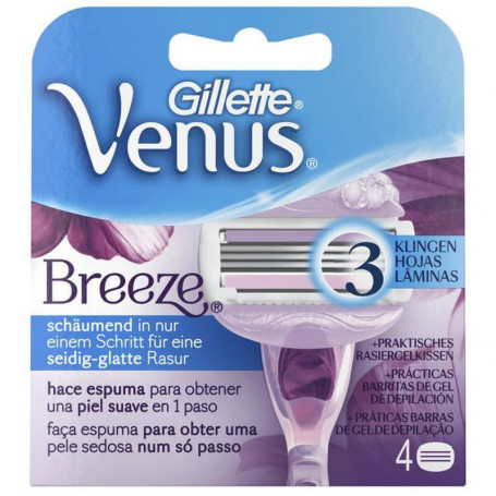 Remplacement de Lame de Rasoir Gillette Venus Breeze 4 Unités 32,99 €