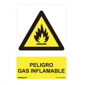 Panneau Normaluz Peligro Gas Inflamable PVC (30 x 40 cm) 17,99 €