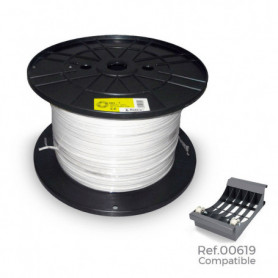 Câble d'Interface Parallèle EDM 28916 2 x 0,75 mm Blanc 700 m Ø 400 x 200 mm 429,99 €